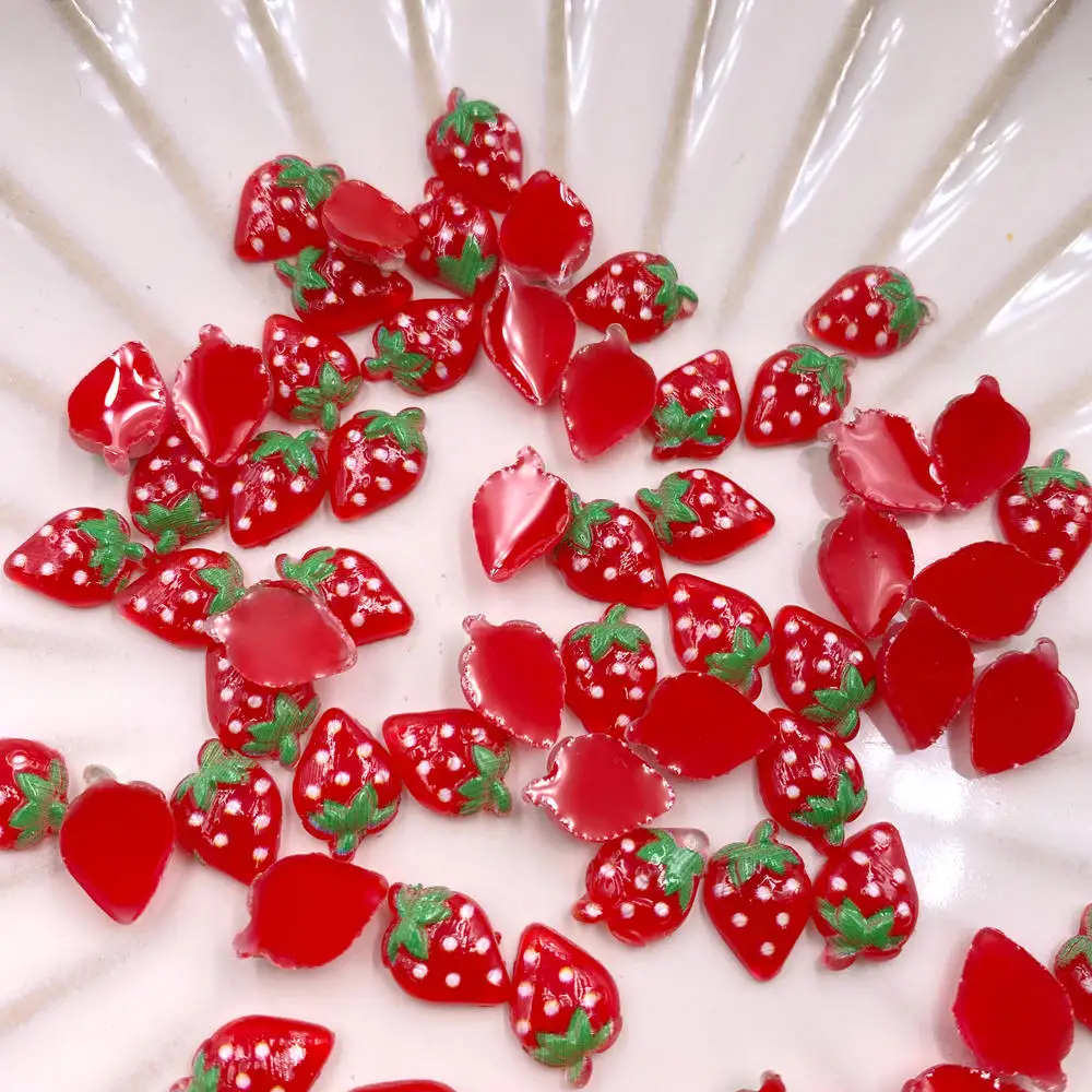 Nail Art Xmas - Mini cristaux 3D colorés en résine