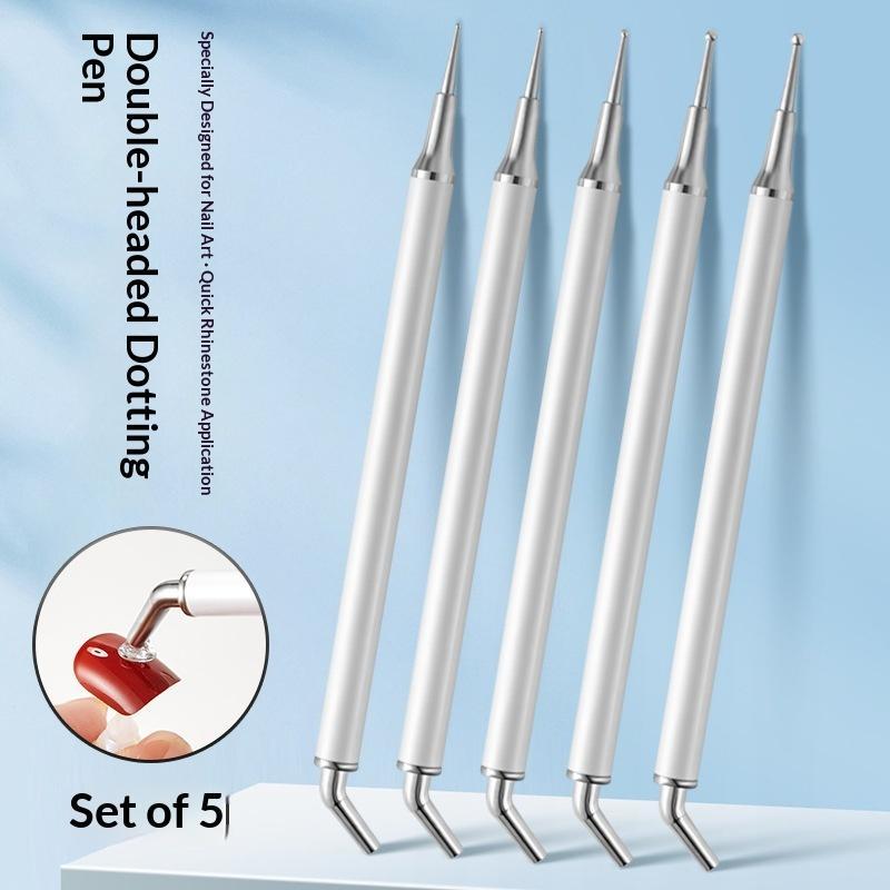 Rhinestone Nail Gem - Lot de 5 outils de manucure