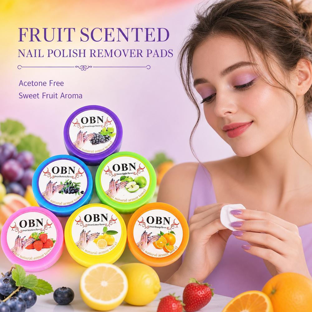 Nail Art Natural - Lingettes nettoyantes absorbantes pour vernis à