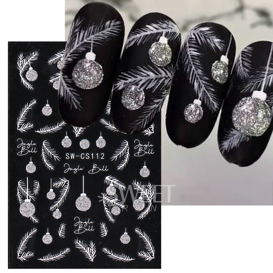 Autocollants pour vernis à ong - Nail Art Xmas Design avis et prix