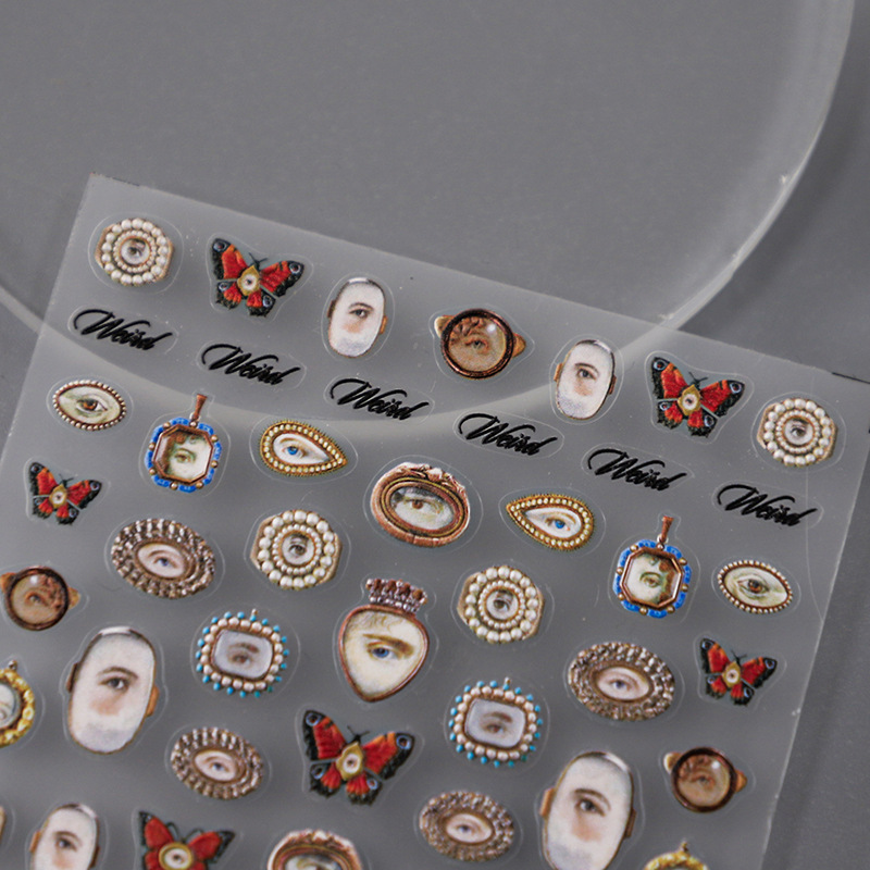 1 pièces 5D en relief Hallowee - Nail Art Xmas avis et prix