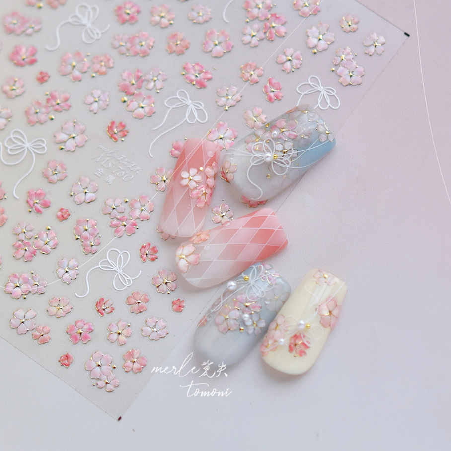 Autocollants 5D pour ongles mo - Nail Art Pink Soft avis et prix