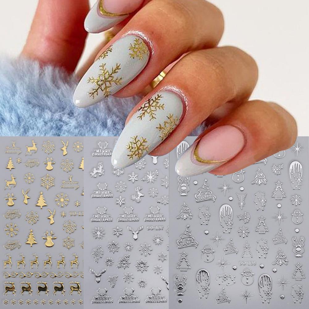 Autocollants de noël pour Nail - Nail Art Xmas Design avis et prix