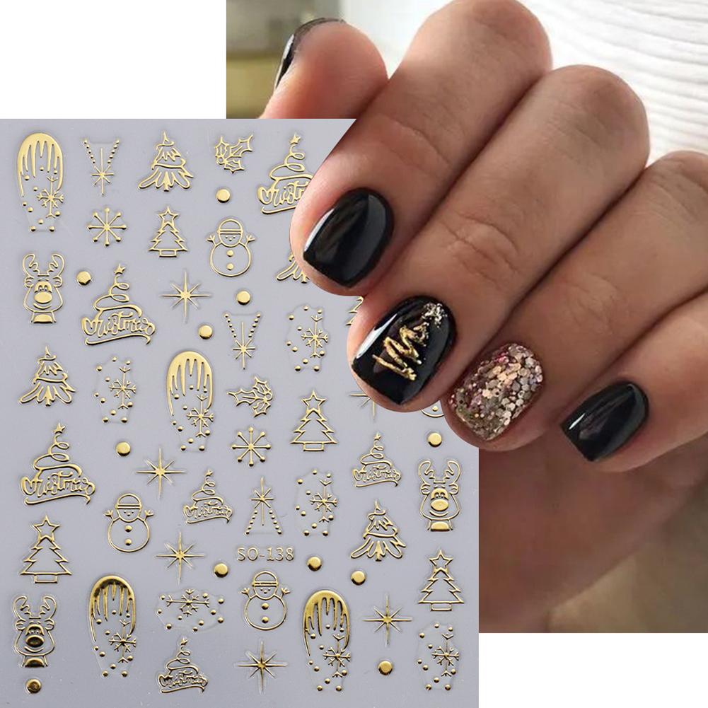 Autocollants de noël pour Nail - Nail Art Xmas Design avis et prix