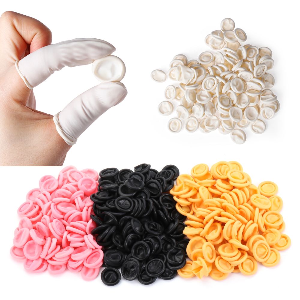 Gants en caoutchouc naturel de - Nail Art Natural avis et prix