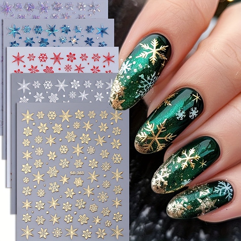 Autocollants pour ongles étoil - Nail Art Xmas Design avis et prix