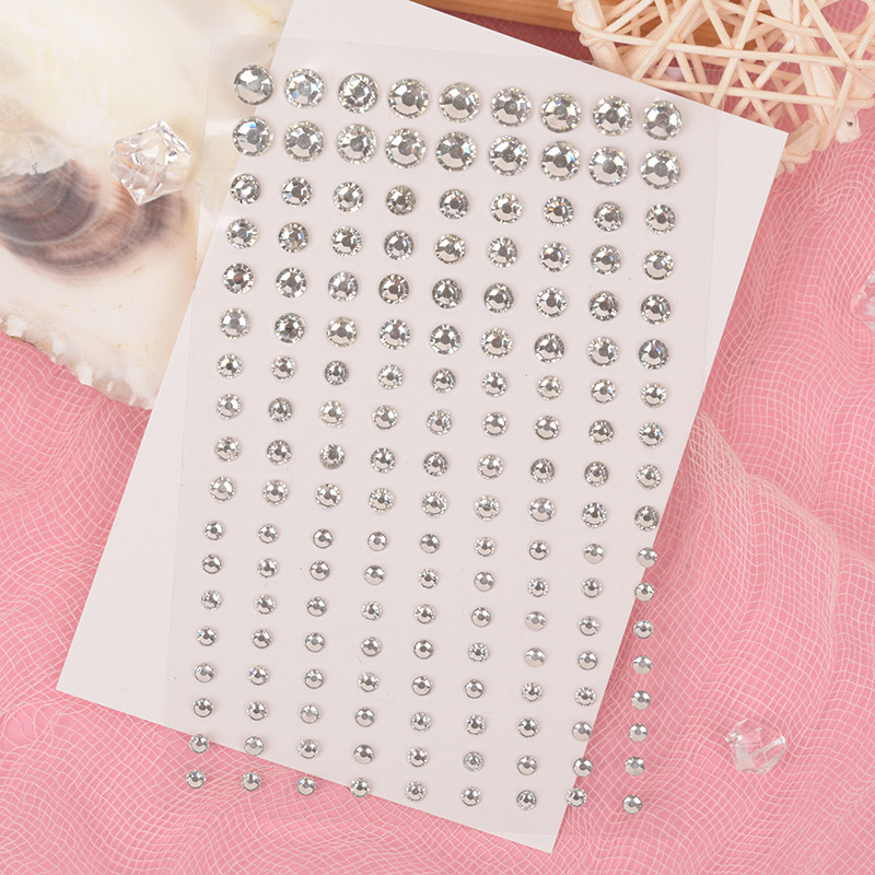 Strass blancs 2mm 3mm 4mm, dia - Rhinestone Nail Gem avis et prix