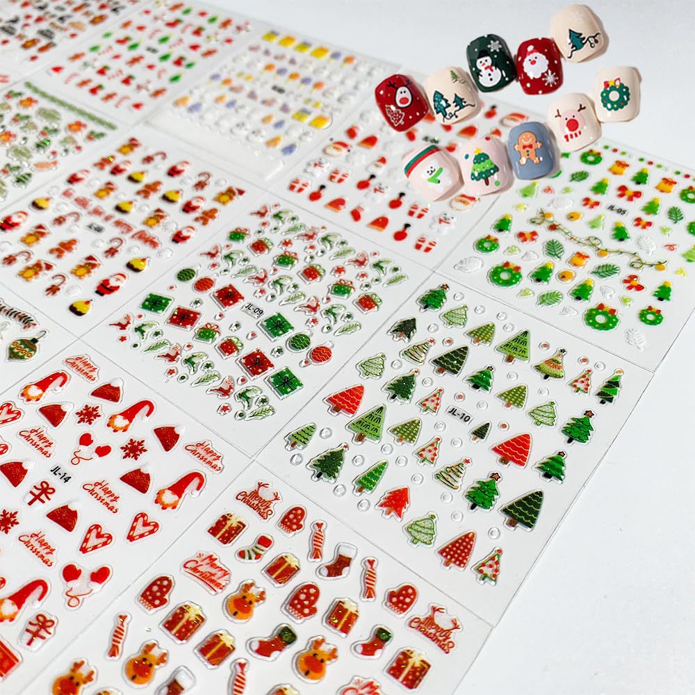 30 feuilles d'autocollants pou - Nail Art Xmas avis et prix