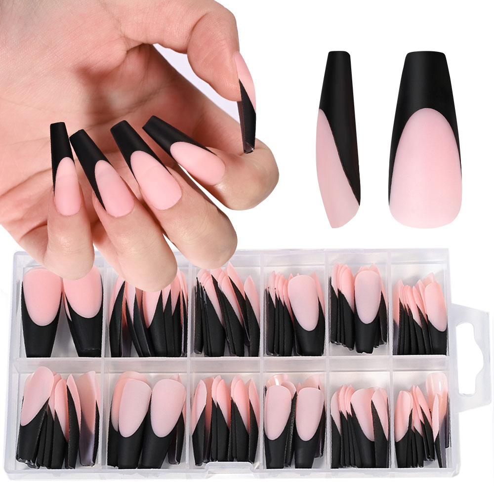 Faux-ongles en Gel français no - Nail Art Natural avis et prix