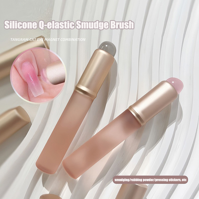 Pinceau en silicone rose pour  - Nail Art Pink Soft avis et prix