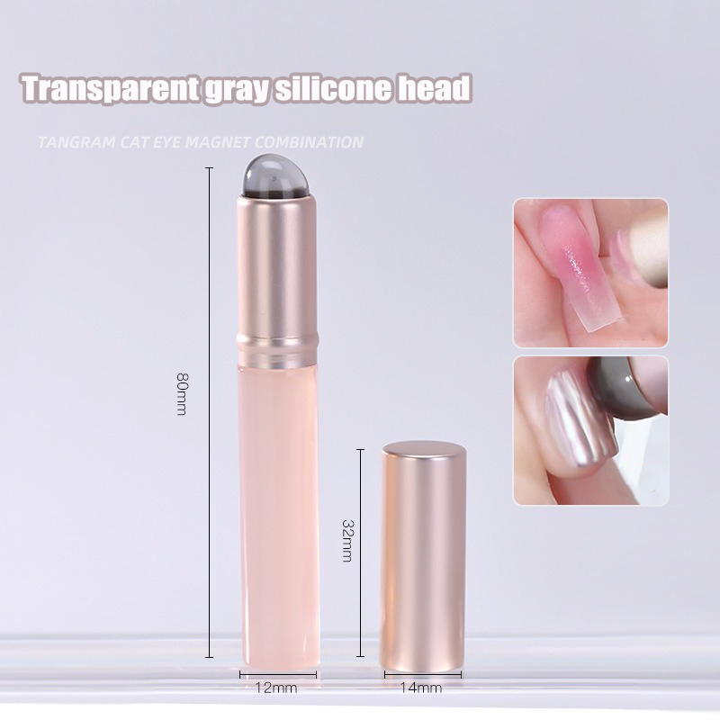 Pinceau en silicone rose pour  - Nail Art Pink Soft avis et prix