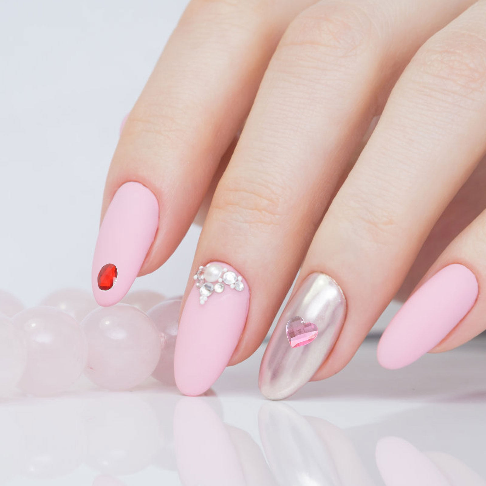 12 Feuilles de Strass Adhésifs - Rhinestone Nail Gem avis et prix