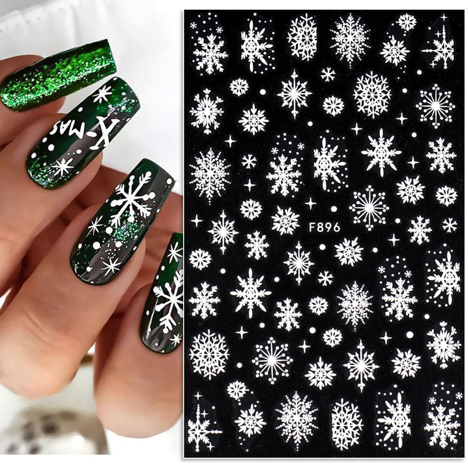 Décalcomanies 3D pour ongles,  - Nail Art Xmas avis et prix